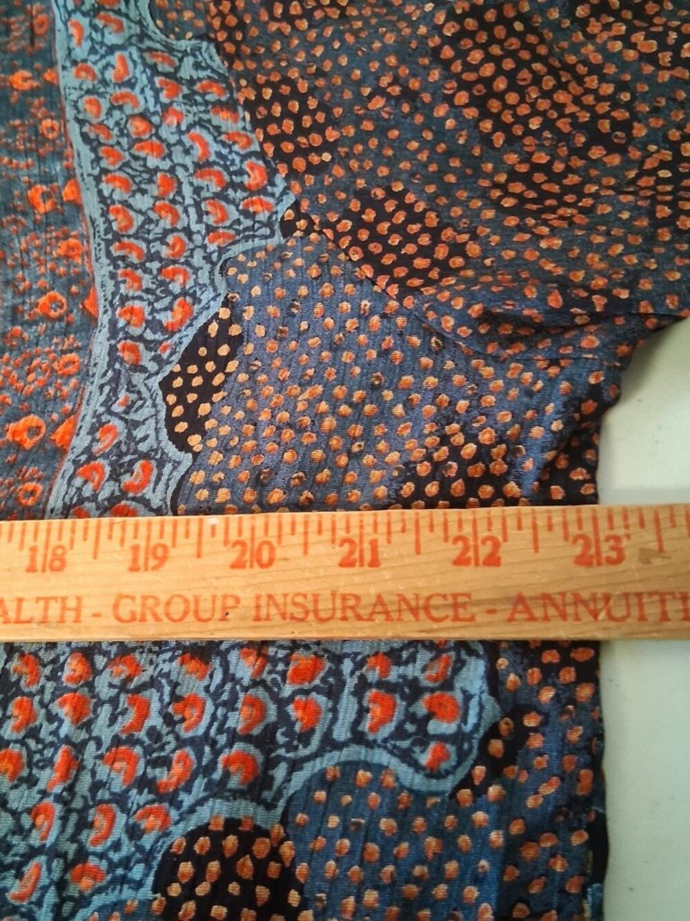 Vintage 1990s Carole Little Petites Blouse 12 P Boho Crinkle Rayon Jingle Artsy - Picture 6 of 16